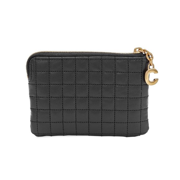 Celine Handbags - Celine Women's C Charm Quilted Leather Coin Pouch